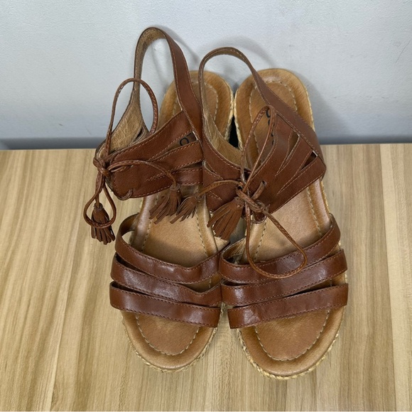 Gabor Women’s Strappy Wedge Sandals Sz Us 7 UK 4 1/2 - Picture 15 of 16